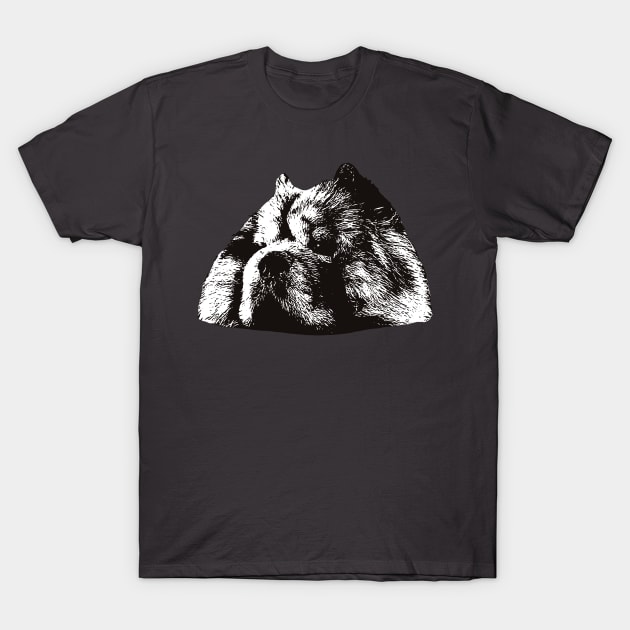 Chow Chow - Chow Chow Christmas Gifts T-Shirt by DoggyStyles